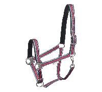 Agrihealth Shine Halter Red/Silver - Cob