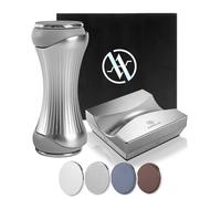 Agrilia Rolling Knife Sharpener - Premium Sharpening Kit for All Knife Set - 360 & 600 Diamond - 1000 & 3000 Whetstone Ceramic Discs for All Hardness Levels - Gripable Aluminum Body, 4 Angles