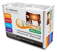 Agrimin - 24-7 Smartrace Plus Bolus for Growing Cattle x Size: 10 Pack