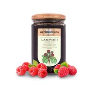 Agrimontana Raspberry Extra Jam, 350 Grams / 12.34 Ounces