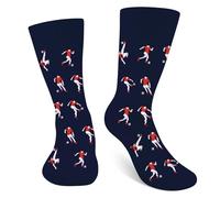 AGRIMONY Funny Football Socks for Men Teens Boys- Fun Odd Socks Fathers Day Novelty Gifts for Husband Dad - Football Lovers Valentines Fathers Birthday Crazy Gifts Christmas Stocking Fillers