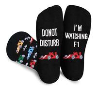 AGRIMONY Funny Socks for Men Women Teenage Boys - Do Not Disturb I'm Novelty Funky Fun Crazy Crew Cotton Socks Gifts Christmas Stocking
