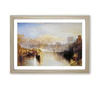 Agripina by Joseph Mallord William Turner Framed Print | A2 Oak Framed Wall Art | Ready to Hang | Modern Nature Picture | Living Room Bedroom Lounge Office