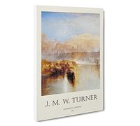 Agripina Joseph-Mallord William Turner Canvas Print | Gallery Wrapped 30mm Frame Wall Art | 30x20 inches | Ready to Hang | Contemporary Picture | Living Room Bedroom Lounge Office
