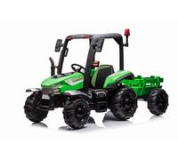 AgriPow 24V Electric Ride-On Tractor with Trailer 3-8 Years