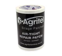Agritel Air-Tight Silage Patch 144mm x 157mm (6" x 6") 210 Patches Per Roll - 2 Rolls Per Pack (420 Patches Total) Repair Rips, tears and holes in silage
