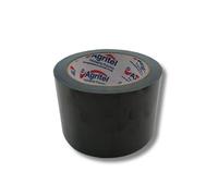 Agritel Extra Long Silage Tape 72mm x 66m Black Waterproof Strong Adhesive Gaffer Tape for Patching, Sealing, Securing Cables and Labelling, Heavy Duty Tape, One Roll, Silage Fixing