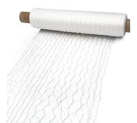 Agritel Hand Pallet Netting, 500mm x 750mm, Extended Cores, Pack of 6 Pallet Ventilation, Breathable Netting, Pallet Wrap XL Long Length, Turf, Wood