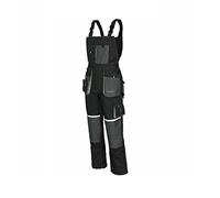 Agritrade AK Euro Classic/Bib and Brace Cargo Combat Style Heavy Duty Pants Knee Pad Pocket Trousers Work Wear Dungarees (46-48 Inch (64))