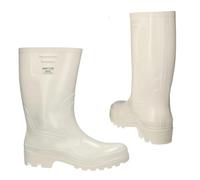 Agritrade AK Grand Z Men's White OB FO SRC PVC Work Wellies | White occupational PVC wellies with OB, FO and SRC properties, an anatomical form and no protective toe cap