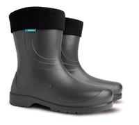 Agritrade AK LAURA Ladies Thermal Rain Boots Lightweight EVA -30C Durable Wellies Wellingtons Non-slip Sole Removable Insulation (3.5 UK, Black, 3.5)
