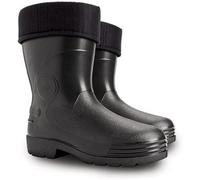 Agritrade Ak Men Thermal Wellingtons Farm Rain Boots Insulated Lightweight Eva Wellies Non-Slip Soles Black Uk10.5(Eu45)