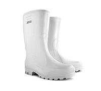 Agritrade AK Premium Men Waterproof Wellington Walking Hunting Farming Wellies Fishing Dog-Walking Gardening Work Boots - White (9 UK, 9)