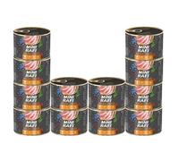 Agritrade AK Rafi Mini Wet Dog Food Duck Small Breed Adult Complete Recipe 12 x 185g Cans