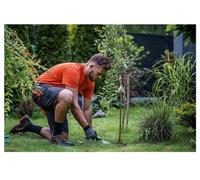 Agritrade Ak Uk 38-40W (Eu56) Shorts Men Work Half Elastic Waist Triple Stitched Cordura Reinforcing Stress Points Orange Inserts