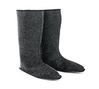 Agritrade AK Warming Insoles Waterproof Wellington Rain Boots with or Without Felt Insert/Socket Wellies Walking Gardening (Insoles Only, Numeric_4) Black