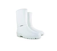 Agritrade AK Wellington Boots Women Ladies Wellies Waterproof Walking Gardening Rain Anti-slip Sole White (3.5 UK, White, 3.5)
