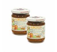 Agritur - Organic Apricot Compote, No Added Sugar, Only Fruit Sugars, Natural, Ideal for Breakfast and Snacks, Perfect as a Dessert Topping, Pack of 2×210 g