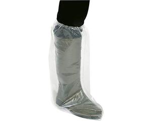 Agritura Disposable overboots 40x50 cm, transparent, 100 pcs/pack
