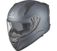 Agrius Storm Solid Motorcycle Helmet XS Carbon Matt Black