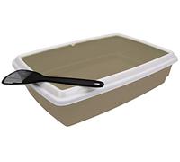 Agrobiothers Cat Litter Tray with Rim and Scoop 44x34x11 cm