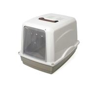 Agrobiothers Vicky Hooded Litter Tray for Cats - 54 x 39 x 39cm