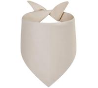 Agroon Blank Dog Bandanas Khaki XLarge 1PCS, DIY Solid Cotton Scarf, Durable Triangle Reversible Bibs Handkerchief for Puppy Pet, Personalized Birthday/Party Fun Idea Gift