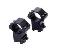 AGS Air Rifle Scope Mounts 2 Piece 1" 56mm High 11mm 3/8" AGSM38H
