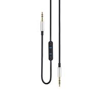 AGS Retail Ltd Compatible Audio Cable Replacement for B&O H9/H4/H6/H8 Headsets - 1.5m, Black, Headphone Cable with Microphone, Remote | Audio Accessories