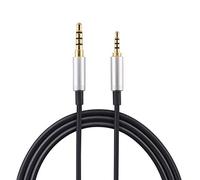 AGS Retail Ltd Compatible Audio Upgrade Replacement Cable for Bose QC 25 Headphones - Black, 1.5m Audio Cable with 3.5mm/2.5mm Audio Jacks | Audio Accessories