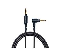 AGS Retail Ltd Right Angled Audio Extension cable Compatible with Sony WH-1000XM2 and WH-1000XM3 Wireless Headphones. (Black)