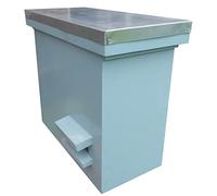 AGS Swarm Trap Bee Hive - National Nuc Box Bait Hive fits 5 Brood Frames | Beekeeping Nucleus Hive for Catching and Housing Bee Swarms