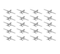 AGSDGAWD 20PCS DIY Model MQ-1C Grey Eagle Model Drone Unmanned Aerial Vehicle Micro Mini Aircraft Model For Military Collection Hobby(1/700(24mm))
