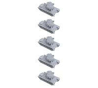 AGSDGAWD 5PCS 1/144 DIY T29 Heavy Tank 3D Resin Model Kit - American Experimental WWII Armor for Dioramas & Collectors