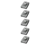 AGSDGAWD 5PCS 1/144 Scale DIY German Panzer III Ausf. E Medium Tank “PzKpfw III E” 3D Resin Model Kit For Military Diorama Display
