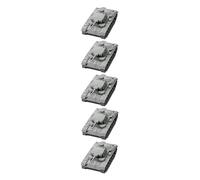 AGSDGAWD 5PCS 1/144 Scale DIY German Panzer III Ausf. F Medium Tank “PzKpfw III F” 3D Resin Model Kit For Military Diorama Display