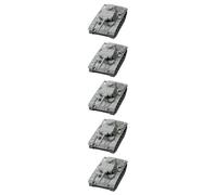 AGSDGAWD 5PCS 1/144 Scale DIY German Panzer III Ausf. J Medium Tank “PzKpfw III J” 3D Resin Model Kit For Military Miniature Collection
