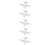AGSDGAWD 5PCS C-130 Hercules Military Transport Aircraft Resin Model - 1/2000 1/700 1/400 1/350 Scale 3D Model For Collectors(1/2000(12mm))