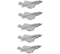 AGSDGAWD 5PCS DIY Model F-35S 1/700 1/400 1/350 Scale Fighting Aircraft Model Fighter Aeroplane Mould For DIY Plane Model(1/700 (28.5mm))