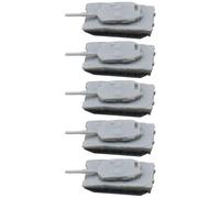 AGSDGAWD 5PCS German Leopard-2A4 MBT Resin Model 1/2000-1/350 Scale