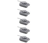 AGSDGAWD 5PCS German Tiger I Heavy Tank Resin Model 1/2000-1/350 Scale