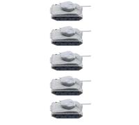 AGSDGAWD 5PCS U.S. M4A1 Medium Tank Resin Model 1/2000-1/350 Scale