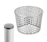 AGSYFFD Stainless Gutter Guards for Downpipes, 140-160mm Downpipe Leaf Guard & Drain Protector, Rust-Proof Gutter Strainer Mesh to Stop Leaves, Moss & Debris Blocking Your Guttering