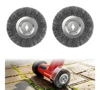 AGSYFFD Stainless Steel Brushes for Einhell Battery Grout Cleaner, 2 Pack