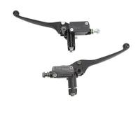 Agteeug Motorcycle Brake Clutch Levers Brake Master Cylinder Brake Lever Comfortable Feel for Gy6 5 Cc 11 Cc 12 Cc 15 Cc 25 Cc Scooter