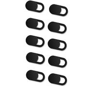 AGTEHBZ 10 Pack Webcam Cover Slider for Privacy, 0.027 inch Ultra Thin Design Web Camera Cover Slide for Laptop, Desktop, PC, Tablet, Smartphone and More - (Black)