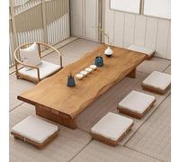 Agteruo Large Japanese Floor Table,Modern Tatami Coffee Table,Rectangular Wooden Tea Table,Tea Table Low Table for Sitting On The Floor,Japanese Furniture(55.1" Wx23.6 Dx13.7 H, Wood)