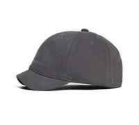 Agturber Men's Short Brim Baseball Cap Quick Dry Lightweight Breathable Adjustable Unstructured Dad Hat, Grey, One Size
