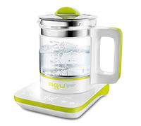 AGU ADVANCED GROWING UP 6in1 Multifunctional Bubbly Digital Kettle - Baby Bottle Warmer, Steamer, Food Steriliser, Yogurt Maker - White, 1.7L