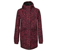 Agu Aop Urban Outdoor Parka Red 9-10 Years Kids 9-10 Years Leopard Print